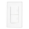 INTERRUPTOR DOBLE CONMUTADO 10A 125/250V BLANCO - EL100026