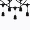 GUIRNALDA DECORATIVA Longitud 5 metros Boquillas 10 Unidades Color negro  -3329