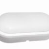 LUMINARIA TIPO BARCO OVAL LED 12W 6500K 800LM BLANCO OPAL 100/240V PC+PC -L0741