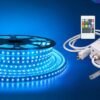 SET LED STRIP SIMPLE RGB 5M, IP20, 12W-400L/M -B4265