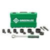 KITS DE SACABOCADOS CON TRIQUETE, ORIFICIOS DE CONDUCTO DE 1/2 IN A 2 IN. -7238SB
