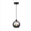 LAMPARA DECORATIVA COLOR MATT BLACK 18W MEDIDA 25X9CM 6500K -3598