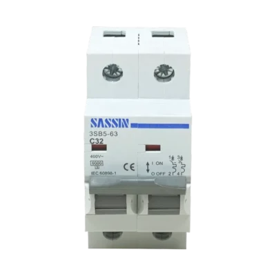 CAJA DISPOSOTIVO RIEL SOBREPUESTO PLASTICO 2 ESPACIOS IP40 EBASEE, SIN TAPA -EBS-S-2A